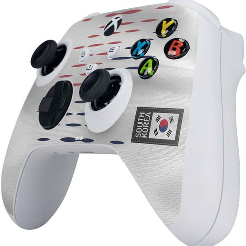 South Korea Soccer Flag Xbox Series S Controller Skin